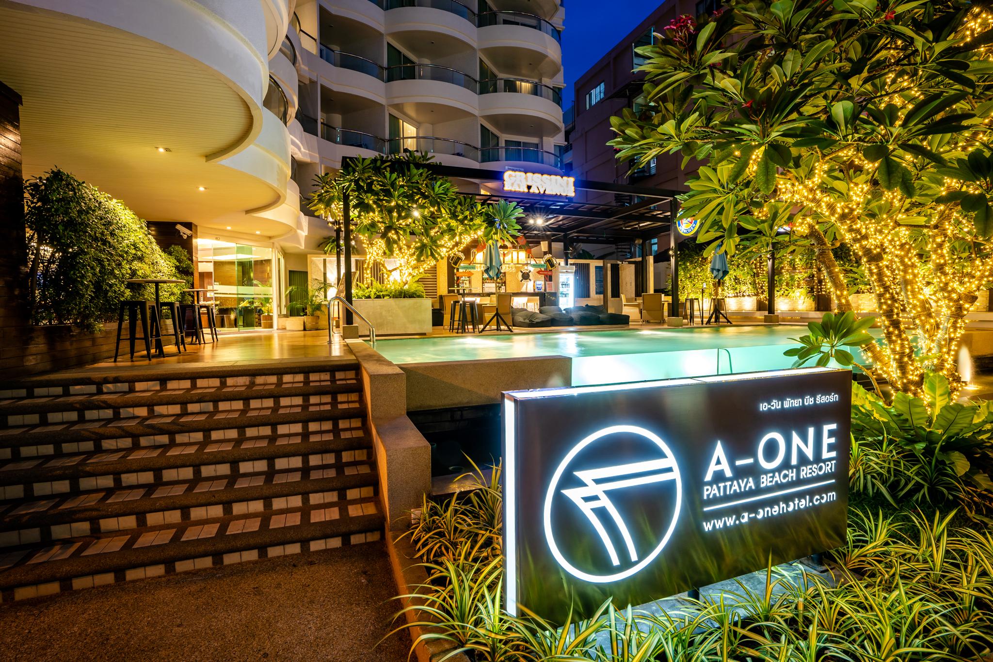 A-One Pattaya Beach Resort Eksteriør billede